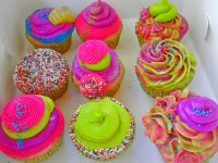 Caja Neon CupCakes